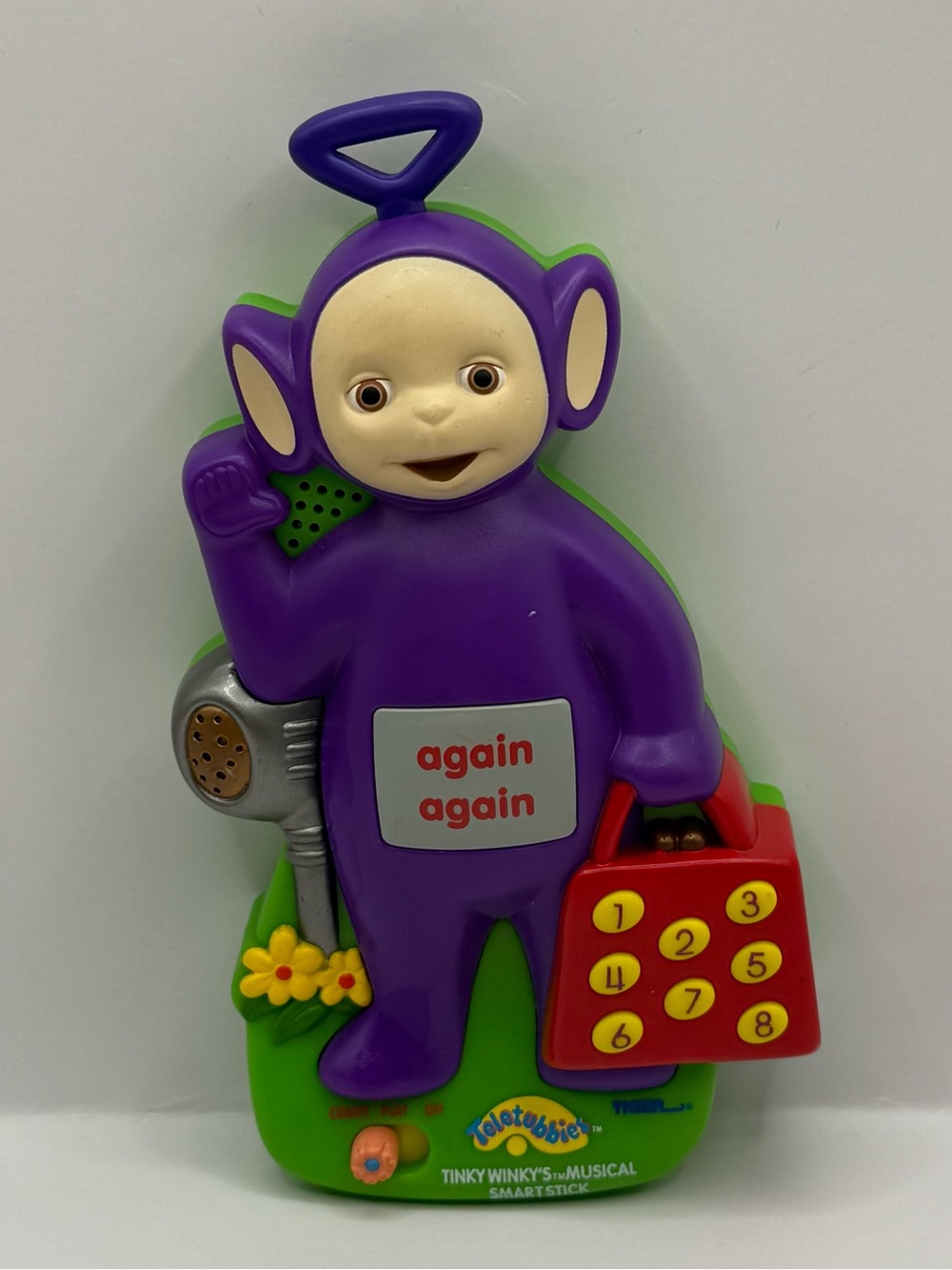 RARE Vintage Teletubbies Tinky Winkys Musical Smart Stick Toy